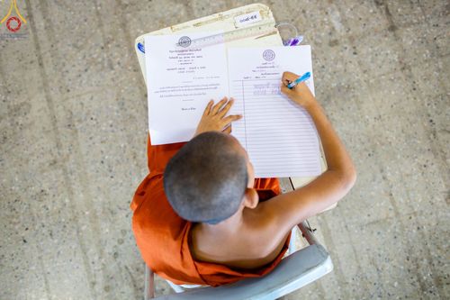 ภาพ No.91335:พิธีสอบธรรมสนามหลวง นักธรรมชั้นตรี วันที่ 23-26 ตุลาคม พ.ศ. 2566 ณ วัดพระธรรมกาย