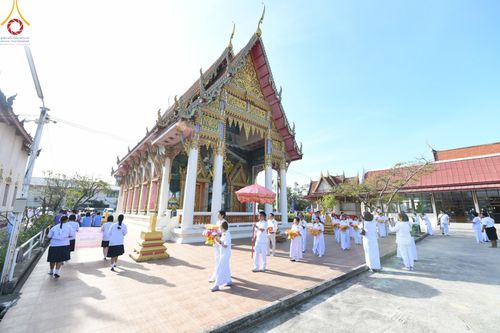 ภาพ No.196689:พิธีทอดผ้าป่าทำนุบำรุงศาสนสถาน ณ วัดสิงห์ ต.บางคูเวียง อ.บางกรวย จ.นนทบุรี ในโครงการธรรมยาตรา กตัญญูบูชา มหาปูชนียาจารย์ พระมงคลเทพมุนี(สด จนฺทสโร) พระผู้ปราบมาร อนุสรณ์สถาน 7 แห่ง ปีที่ 13 วันที่ 17 มกราคม พ.ศ. 2568