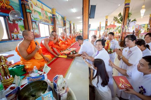 ภาพ No.269730:วันที่ 25 ตุลาคม พ.ศ. 2568 พิธีทอดกฐินสามัคคีทั่วไทย ณ วัดป่าแดง ต.ป่าแดง  อ.ชาติตระการ จ.พิษณุโลก โดยคณะศิษยานุศิษย์ บูชาธรรม 81 ปี หลวงพ่อธัมมชโย