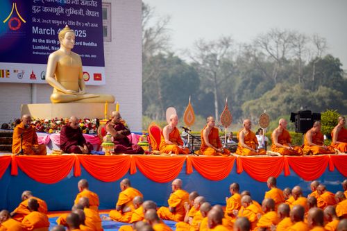 ภาพ No.209961:วันอังคารที่ 4 มีนาคม พ.ศ. 2568 พิธีบรรพชาสามเณรเนปาล 500 รูป ณ ลุมพินี ประเทศเนปาล