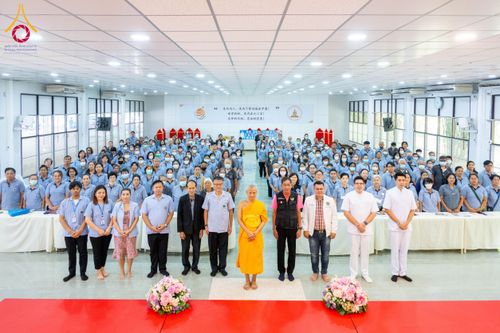 ภาพ No.127011:โรงพยาบาลส่งเสริมสุขภาพตำบลคลองสอง ร่วมกับวัดพระธรรมกาย จัดประชุม อสม. เพื่อพัฒนาการปฏิบัติงาน-สร้างการให้บริการเชิงรุกในชุมชน วันอังคารที่ 5 มีนาคม พ.ศ. 2567 ณ ห้องประชุมอาคารปลูกศรัทธา วัดพระธรรมกาย อ.คลองหลวง จ.ปทุมธานี