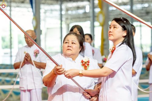 ภาพ No.235546:วันอาทิตย์ที่ 27 กรกฎาคม พ.ศ. 2568 พิธีจุดเทียนใจ ไฟนิรันด์ อนันตชัย ณ วัดพระธรรมกาย จ.ปทุมธานี