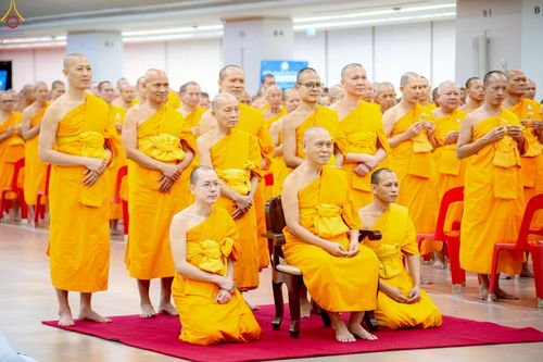 ภาพ No.246519:วันที่ 17 กันยายน พ.ศ. 2568 พิธีรับดวงแก้วนักเรียนบาลี "ดวงแก้วยกชั้นให้ลั่นจักรวาล" ณ ห้องเทวสภา วัดพระธรรมกาย