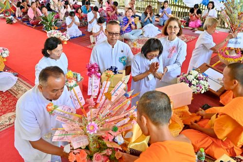 ภาพ No.99303:พิธีทอดกฐินสามัคคีทั่วไทย 5,000 วัด (สร้างที่พักสงฆ์) ณ สำนักสงฆ์บ้านแม่ลิดหลวง อ.แม่สะเรียง จ.แแม่ฮ่องสอน วันที่ 25 พฤศจิกายน พ.ศ.2566