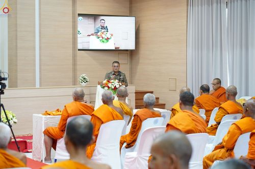 ภาพ No.236987:วันพุธที่ 6 สิงหาคม พ.ศ. 2568 ขึ้น 12 ค่ำ เดือน 5 การประชุมพระสังฆาธิการและพระนวกะ ในเขตปกครองคณะสงฆ์อำเภอเขาชัยสน  และอำเภอบางแก้ว ประจำปี ๒๕๖๘ ณ ศูนย์ปฏิบัติธรรมพัทลุง ตำบลควนขนุน อำเภอเขาชัยสน จังหวัดพัทลุง