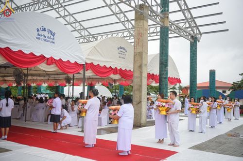 ภาพ No.146545:พิธีทอดผ้าป่าสร้างหลังคาอาคาร 80 ปี หลวงพ่อธัมมชโย ณ ศูนย์ปฎิบัติธรรมวิหารแดง จังหวัดสระบุรี วันอาทิตย์ที่ 28 กรกฎาคม พ.ศ. 2567