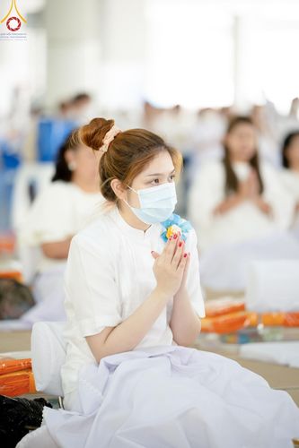 ภาพ No.58590:พิธีบุพเปตพลี ครั้งที่ 149 ร่วมอุทิศบุญแด่หมู่ญาติที่ล่วงลับไปแล้ว และสืบทอดอายุพระพุทธศาสนา วันอังคารที่ 23 เมษายน พ.ศ. 2567 (วันพระ ขึ้น 15 ค่ำ เดือน 5) ณ หอฉันคุณยายอาจารย์ฯ วัดพระธรรมกาย