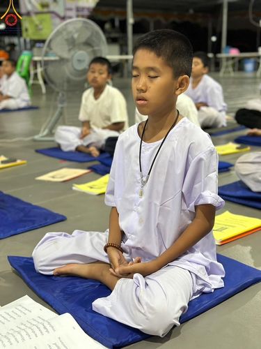 ภาพ No.133230:กิจวัตรกิจกรรมการฝึกตัวก่อนบวช และพิธีตัดปอยผมธรรมทายาท ณ ศูนย์ปฏิบัติธรรมและอบรมเยาวชนเมืองยะลา วันที่ 1-2 เมษายน พ.ศ. 2567