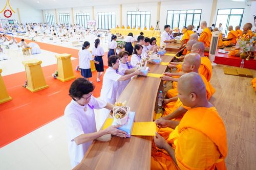 พิธีทอดกฐินสามัคคี เพื่อสร้างถนนธรรมวิถี ณ ศูนย์อบรมเยาวชนบางปะหัน จ.พระนครศรีอยุธยา วันอาทิตย์ที่ ๒๖ พฤศจิกายน พ.ศ. ๒๕๖๖