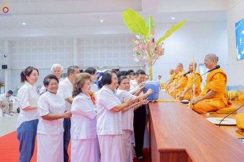 ภาพ No.236681:วันจันทร์ที่ 28 กรกฎาคม พ.ศ. 2568 พิธีทอดผ้าป่าเพื่อปรับปรุงหมู่กุฏิพระ 3 หลัง ณ ศูนย์อบรมเยาวชนกาญจนบุรี ต.เกาะสำโรง อ.เมืองกาญจนบุรี จ.กาญจนบุรี