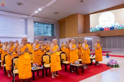 ภาพ No.243583:วันอาทิตย์ที่ 7 กันยายน พ.ศ. 2568 พิธีบูชาครูผู้ค้นพบวิชชาธรรมกาย , พิธีบูชาข้าวพระ ณ สภาธรรมกายสากล วัดพระธรรมกาย