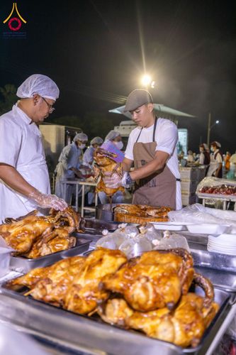 ภาพ No.118018:พิธีถวายภัตตาหารเป็นสังฆทาน แด่คณะพระธรรมยาตรา ปีที่ 12 วันที่ 24 มกราคม พ.ศ. 2567 ณ อนุสรณ์สถานบางนางแท่น จ.นครปฐม