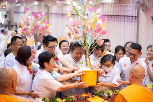 ภาพ No.93481:พิธีทอดกฐินสามัคคี เพื่อสร้างหมู่บ้านปฏิบัติธรรม   ณ ศูนย์ปฏิบัติธรรมท่าม่วง ต.ทุ่งทอง อ.ท่าม่วง จ.กาญจนบุรี  วันเสาร์ที่ 11 พฤศจิกายน พ.ศ. 2566