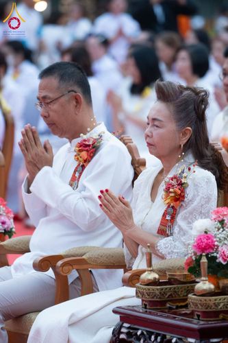 ภาพ No.210252:วันอาทิตย์ที่ 9 มีนาคม พ.ศ. 2568 พ่อเมืองโคราชจัดตักบาตรพระหมื่น ทำบุญเมือง 557 ปี