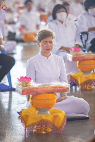 ภาพ No.131565:พิธีร่วมบุญบรรพชาสามเณร 5,000 รูป ณ บ้านแก้วเรือนทองคุณยาย สภาธรรมกายสากล วัดพระธรรมกาย วันเสาร์ที่ 23 มีนาคม พ.ศ. 2567