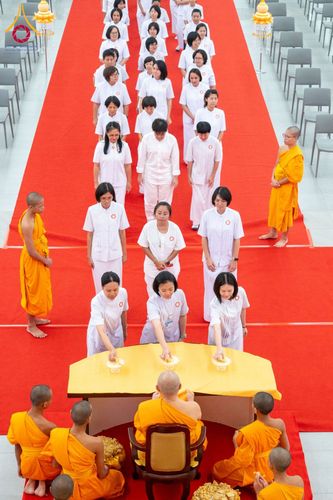 ภาพ No.161340:พิธีรับดวงแก้วนักเรียนบาลี ผู้สมัครสอบในนามวัดพระธรรมกาย วันอาทิตย์ที่ 6 ตุลาคม พ.ศ. 2567 ณ ค่ายจองแชมป์ หมู่กุฏิสามเณรเปรียญธรรม วัดพระธรรมกาย จ.ปทุมธานี