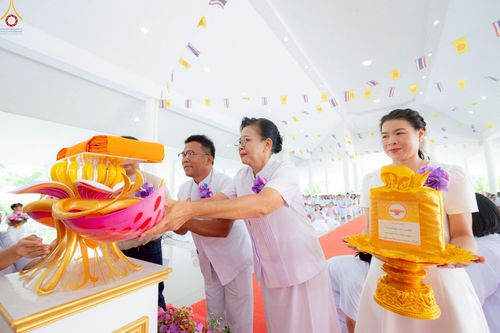 ภาพ No.263567:วันที่ 23 ตุลาคม พ.ศ. 2568 พิธีทอดกฐินสามัคคี เพื่อปรับปรุงและต่อเติมอาคารอเนกประสงค์ และพิธีทอดกฐินสามัคคีทั่วไทย 30,000 วัด ณ ศูนย์ปฏิบัติธรรมโพธารามราชบุรี ตำบลเขาชะงุ้ม อำเภอโพธาราม จังหวัดราชบุรี