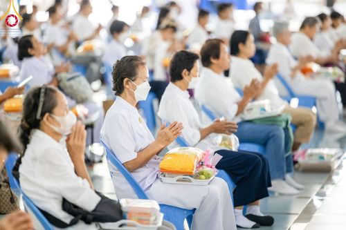 ภาพ No.100124:พิธีบุพเปตพลี  ครั้งที่ 143 วันที่ 27 พฤศจิกายน พ.ศ. 2566 วันพระ ขึ้น 15 ค่ำ เดือน 12 ณ หอฉันคุณยายอาจารย์ฯ วัดพระธรรมกาย