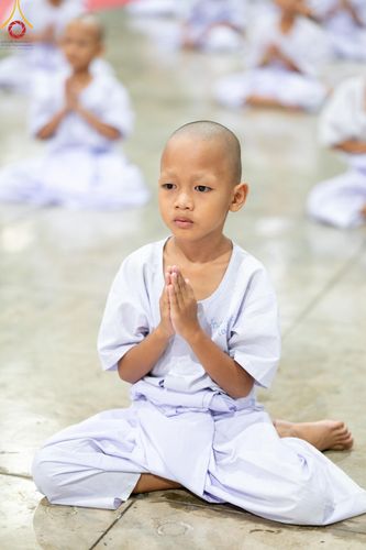 ภาพ No.133651:นาคธรรมทายาทปฏิบัติธรรมก่อนบวช ในโครงการบรรพชาสามเณร ฟื้นฟูพระพุทธศาสนาทั่วไทย ศูนย์อบรมวัดพระธรรมกาย วันที่ 3 เมษายน พ.ศ. 2567