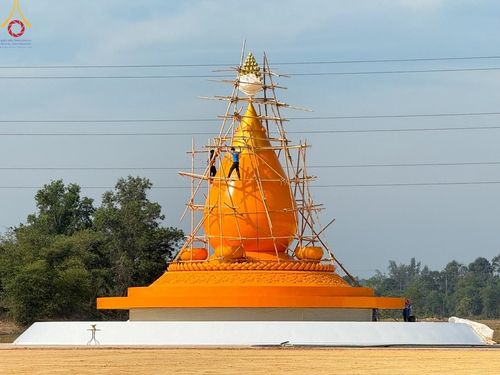 ภาพ No.127426:V.31 ทุ่มเทเพื่อบางกล่ำ การเตรียมงานของเจ้าหน้าที่หน่วยงานต่างๆ  เพื่องานธรรมยาตราอัญเชิญพระบรมสารีริกธาตุ ประดิษฐาน ณ มหารัตนเจดีย์สิริปทุมสวรรค์ (เจดีย์อริยพุทธะ 5 พระองค์) ณ ศูนย์ปฏิบัติธรรมภาคใต้ อ.บางกล่ำ จ.สงขลา ระหว่างวันที่ 9-10 มีนาคม พ.ศ. 2567