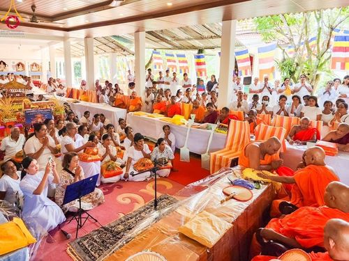 ภาพ No.97846:วัดพระธรรมกาย ร่วมบุญกฐินศรีลังกา ณ วัดศรีคุณเซการ่ารามายะ มาตาเล วันที่ 20 พฤศจิกายน พ.ศ. 2566