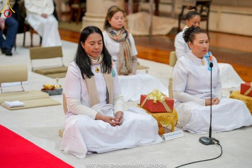 ภาพ No.186099:พิธีมุทิตาสักการะ เนื่องในวาระอายุวัฒนมงคล ๘๔ ปี หลวงพ่อทัตตชีโว วันอาทิตย์ที่ ๒๒ ธันวาคม พ.ศ. ๒๕๖๗ ณ วัดพระธรรมกายลอนดอน