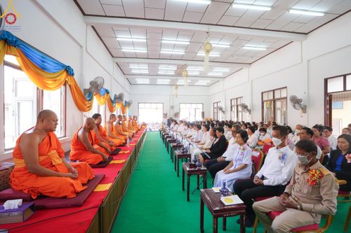 ภาพ No.114706:พิธีทอดผ้าป่าทำนุบำรุงศาสนสถาน ณ วัดปรางค์หลวง ต.บางม่วง อ.บางใหญ่ จ.นนทบุรี วันที่ 18 มกราคม พ.ศ. 2567