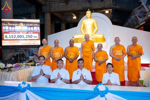 ภาพ No.125186:พิธีฉลองชัยสวดธัมมจักกัปปวัตตนสูตร ครบ 6,152,001,250 จบ ณ มหารัตนวิหารคด วัดพระธรรมกาย วันเสาร์ 24 กุมภาพันธ์ พ.ศ. 2567