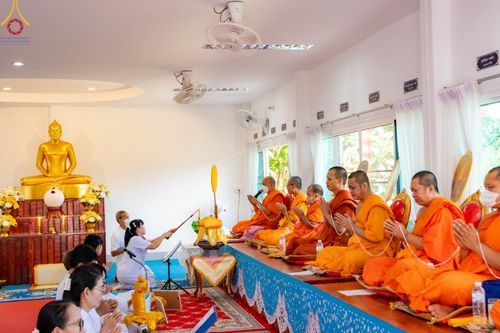 ภาพ No.94865:พิธีทอดกฐินสามัคคีทั่วไทย 5,000 วัด ณ วัดโพธิ์ศรีเจริญ อ.ศรีประจันต์ จ.สุพรรณบุรี วันที่ 12 พฤศจิกายน พ.ศ. 2566