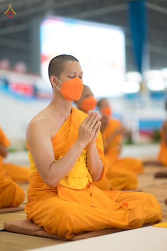 ภาพ No.80496:พิธีถวายทุนสนับสนุนการสร้าง พระไตรปิฎกฉบับธรรมชัย วันเสาร์ที่ 29 เมษายน พ.ศ. 2566 ณ สภาธรรมกายสากล วัดพระธรรมกาย