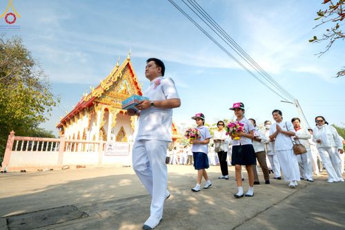 ภาพ No.200355:พิธีทอดผ้าป่าทำนุบำรุงศาสนสถาน ณ วัดผาสุการาม ตำบลบางไทรป่า อำเภอบางเลน จังหวัดนครปฐม ในโครงการธรรมยาตรา กตัญญูบูชา มหาปูชนียาจารย์ พระมงคลเทพมุนี(สด จนฺทสโร) พระผู้ปราบมาร อนุสรณ์สถาน 7 แห่ง ปีที่ 13 วันที่ 22 มกราคม พ.ศ. 2568