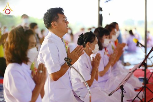 ภาพ No.76168:พิธีกลั่นแผ่นดินสร้างมหาเจดีย์ปัตตานี , พิธีตักบาตรแด่พระภิกษุสงฆ์ 159 รูป ,  พิธีทอดผ้าป่า , พิธีโปรยรัตนชาติ ,  พิธีจุดประทีปถวายเป็นพุทธบูชา ณ ศูนย์อบรมเยาวชนปัตตานี จ.ปัตตานี วันอาทิตย์ที่ 5 กุมภาพันธ์ พ.ศ.2566