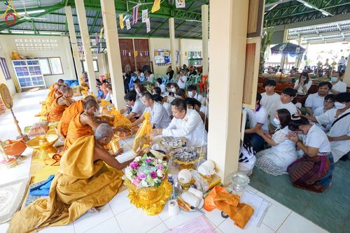 พิธีทอดกฐินสามัคคีทั่วไทย 5,000 วัด ณ วัดโป่งไทร อ.มวกเหล็ก จ.สระบุรี วันที่ 25 พฤศจิกายน พ.ศ. 2566