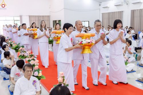 ภาพ No.241277:วันอาทิตย์ที่ 24 สิงหาคม พ.ศ.2568 พิธีปฐมผ้าป่าสถาปนาองค์พระเจดีย์เพื่อสร้างสันติภาพโลก พิธีไถ่ชีวิตโค สร้างมหากุศลด้วยการให้ชีวิตสัตว์เป็นทาน ณ ศูนย์ปฏิบัติธรรมสระบุรี อ.พระพุทธบาท จ.สระบุรี