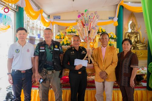 ภาพ No.178322:พิธีทอดกฐิน ณ วัดดอนหัน ต.โนนทองหลาง อ.บัวใหญ่ จ.นครราชสีมา ในโครงการทอดกฐินสามัคคีทั่วไทย 30,000 วัด บูชาธรรม 80 ปี หลวงพ่อธัมมชโย โดยคณะศิษยานุศิษย์วัดพระธรรมกาย วันที่ 8 พฤศจิกายน พ.ศ. 2567