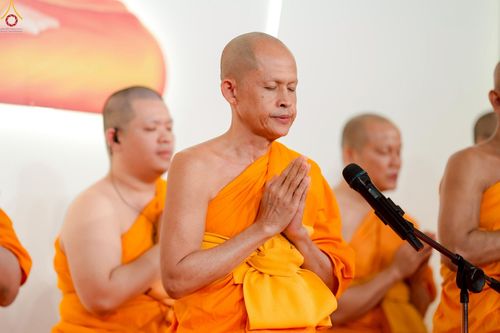 ภาพ No.271422:วันอาทิตย์ที่ 26 ตุลาคม พ.ศ. 2568 พิธีกล่าวสุนทรพจน์รวมสงฆ์ 3 นิกาย  ในวาระครบรอบ 30 ปีวัดพระธรรมกายไทเป