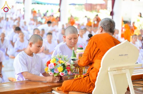 ภาพ No.216810:วันเสาร์ที่ 5 เมษายน พ.ศ. 2568 พิธีบรรพชาสามเณรฟื้นฟูพระพุทธศาสนาทั่วไทย ณ ธุดงคสถานอำนาจเจริญ จ.อำนาจเจริญ