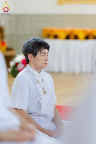 ภาพ No.232734:วันอาทิตย์ที่ 6 กรกฏาคม พ.ศ. 2568 พิธีบูชาข้าวพระ ณ วัดพระธรรมกายนอร์ธสวีเดน