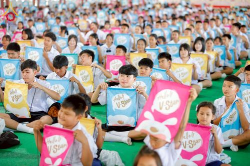 ภาพ No.266715:วันที่ 5 พฤศจิกายน พ.ศ. 2568 รวมพลังเด็กดี V-Star ผู้นำฟื้นฟูศีลธรรมโลก ณ พุทธอุทยานนานาชาติ จังหวัดหนองคาย