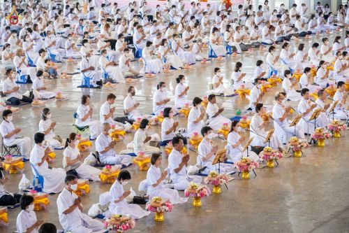 ภาพ No.91130:พิธีร่วมบุญกฐินสัมฤทธิ์ปีที่ 16 และกฐินสมทบวัดกัลยาณมิตรทั้งภายใน และต่างประเทศปีที่ 6 ณ บ้านแก้วเรือนทองคุณยายฯ วัดพระธรรมกาย วันเสาร์ที่ 21 ตุลาคม พ.ศ. 2566