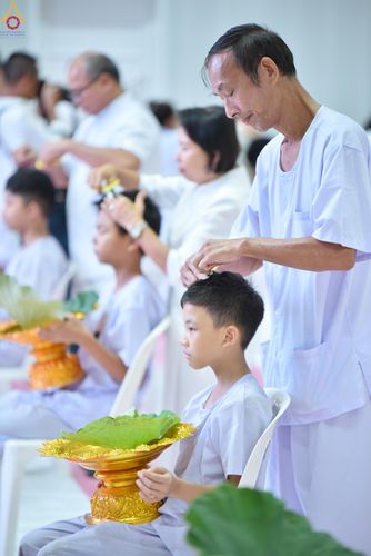 ภาพ No.316803:วันเสาร์ที่ 28 มีนาคม พ.ศ.2569 พิธีปลงผมนาคธรรมทายาท โครงการสามเณรยุวธรรมทายาท รุ่นที่ 34 โครงการสามเณรมัชฌิมธรรมทายาท รุ่นที่ 30 ณ มหารัตนวิหารคด 13 วัดพระธรรมกาย