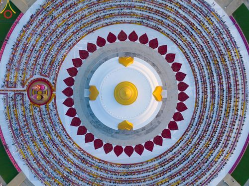 ภาพ No.116753:พิธีต้อนรับพระธรรมยาตรา ปีที่ 12 ณ อนุสรณ์สถานบางปลา จ.นครปฐม วันที่ 21 มกราคม พ.ศ. 2567