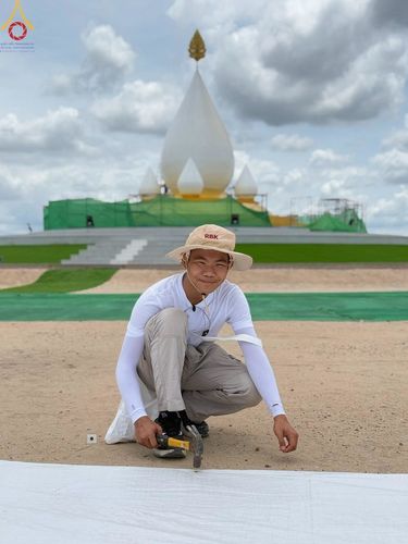 ภาพ No.211273:วันเสาร์ที่ 15 มีนาคม พ.ศ. 2568  การเตรียมงานของเจ้าหน้าที่ เพื่องานฉลองปทุมเจดีย์ ณ ศูนย์อบรมเยาวชนปัตตานี