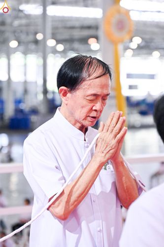 ภาพ No.342792:วันอาทิตย์ที่ 9 สิงหาคม พ.ศ.2569 พิธีจุดเทียนใจ ไฟนิรันดร์ อนันตชัย ณ รัตนบัลลังก์ วัดพระธรรมกาย