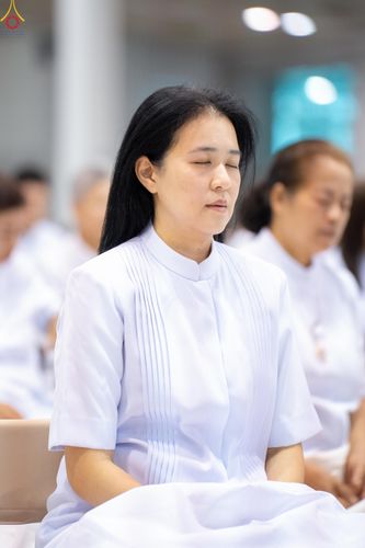 ภาพ No.337855:วันอาทิตย์ต้นเดือน 5 กรกฎาคม พ.ศ.2569 พิธีบูชาข้าวพระ ณ สภาธรรมกายสากล วัดพระธรรมกาย