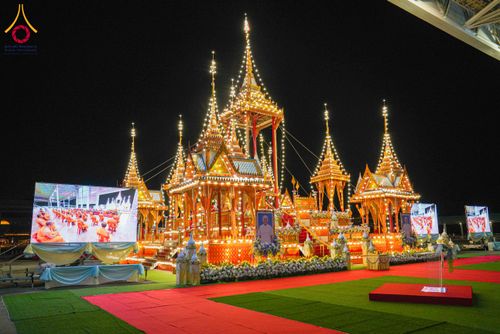 ภาพ No.316677:วันอาทิตย์ที่ 29 มีนาคม พ.ศ. 2569 พิธีทอดผ้าบังสุกุลและพิธีชำระร่าง โยมพ่อณรงค์ จินตมากุล  สิริอายุ 99 ปี 11 เดือน โยมบิดา พระครูปลัดรัตนวีรวัฒน์ (รังสฤษดิ์ อิทฺธิจินตโก) ที่ปรึกษาเจ้าคณะจังหวัดปทุมธานี เจ้าอาวาสวัดพระธรรมกาย  ณ ฌาปนสถานชั่วคราว ทางเข้า 