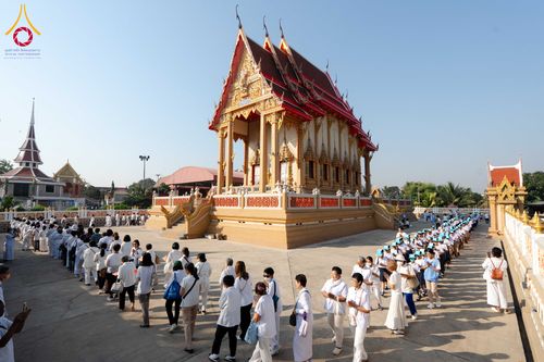 ภาพ No.304300:วันที่ 27 มกราคม พ.ศ. 2569 พิธีทอดผ้าป่าทำนุบำรุงศาสนสถาน ณ วัดไทยเจริญ อ.บางกรวย จ.นนทบุรี ในโครงการธรรมยาตรา กตัญญูบูชา มหาปูชนียาจารย์ พระมงคลเทพมุนี(สด จนฺทสโร) พระผู้ปราบมาร อนุสรณ์สถาน 7 แห่ง ปีที่ 14