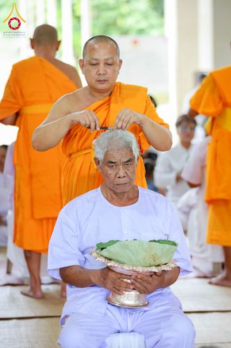 ภาพ No.340067:วันอาทิตย์ ที่ 19 กรกฎาคม 2569 พิธีตัดปอยผมนาคธรรมทายาทโครงการอุปสมบทรุ่นเข้าพรรษาประจำปี2569  ณ ธุดงคสถานพิษณุโลก อ.วังทอง จ.พิษณุโลก