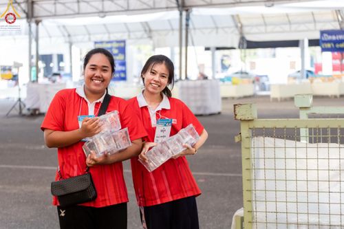 ภาพ No.59556:การอบรมอาสาสมัคร  เตรียมงานและจัดถวายภัตตาหาร แด่พระสังฆาธิการ 10,000 กว่าวัดทั่วประเทศ ในวันที่ 21-22 เมษายน พ.ศ.2567 เพื่องานวันคุ้มครองโลก จัดโดย ชมรมพุทธศาสตร์สากลฯ