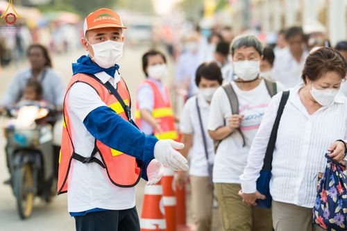 ภาพ No.113428:V.12 พลังหมู่ การเตรียมงาน เก็บงาน การรับบุญของเจ้าหน้าที่หน่วยงานต่างๆ เพื่อโครงการธรรมยาตรา ปีที่ 12 ระหว่างวันที่ 2 - 31 มกราคม พ.ศ. 2567